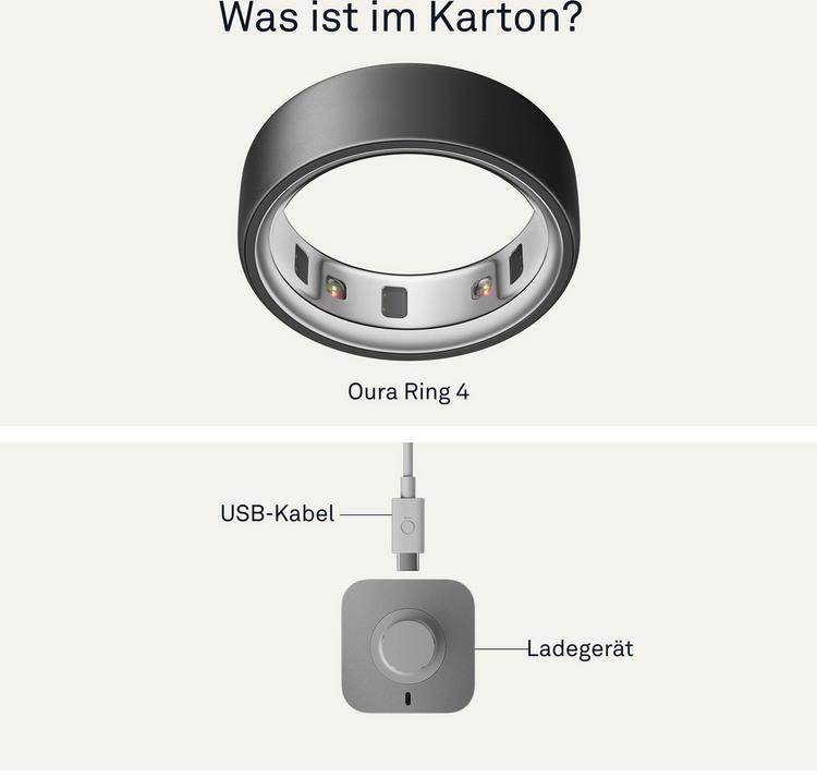 Oura Oura Ring 4 Sportuhr - stealth - 1 | SportScheck