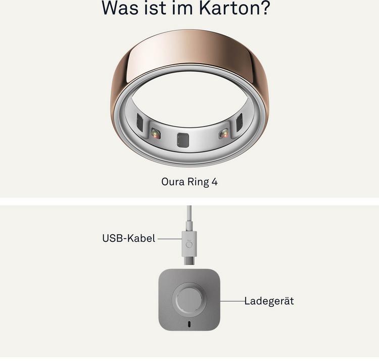 Oura Oura Ring 4 Sportuhr - rose gold - 1 | SportScheck
