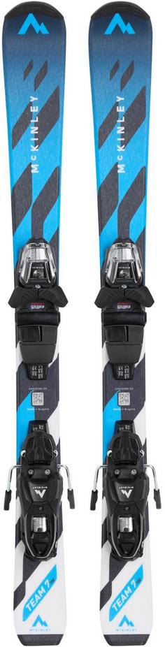 McKinley TEAM 7 I JT Systembindung All-Mountain Ski Kinder blue-black night-whi