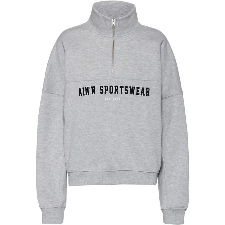Aim'n Aim'n Varsity Sweatshirt Damen - grey - 0 | SportScheck