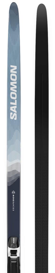 Rückansicht von Salomon ESCAPE SNOW 59 GRIP (and Prolink Auto) Langlaufski Klassik coppen blue