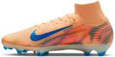 Rückansicht von Nike ZM Superfly 10 km FG Fußballschuhe Herren melon tint-neo turq-igloo