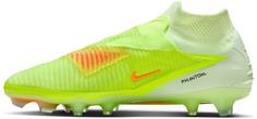 Rückansicht von Nike Phantom 6 High Elite FG Fußballschuhe Herren hyper crimson-black-limelight