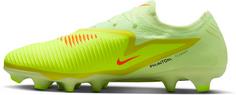 Rückansicht von Nike PHANTOM 6 LOW PRO FG Fußballschuhe Herren hyper crimson-black-limelight