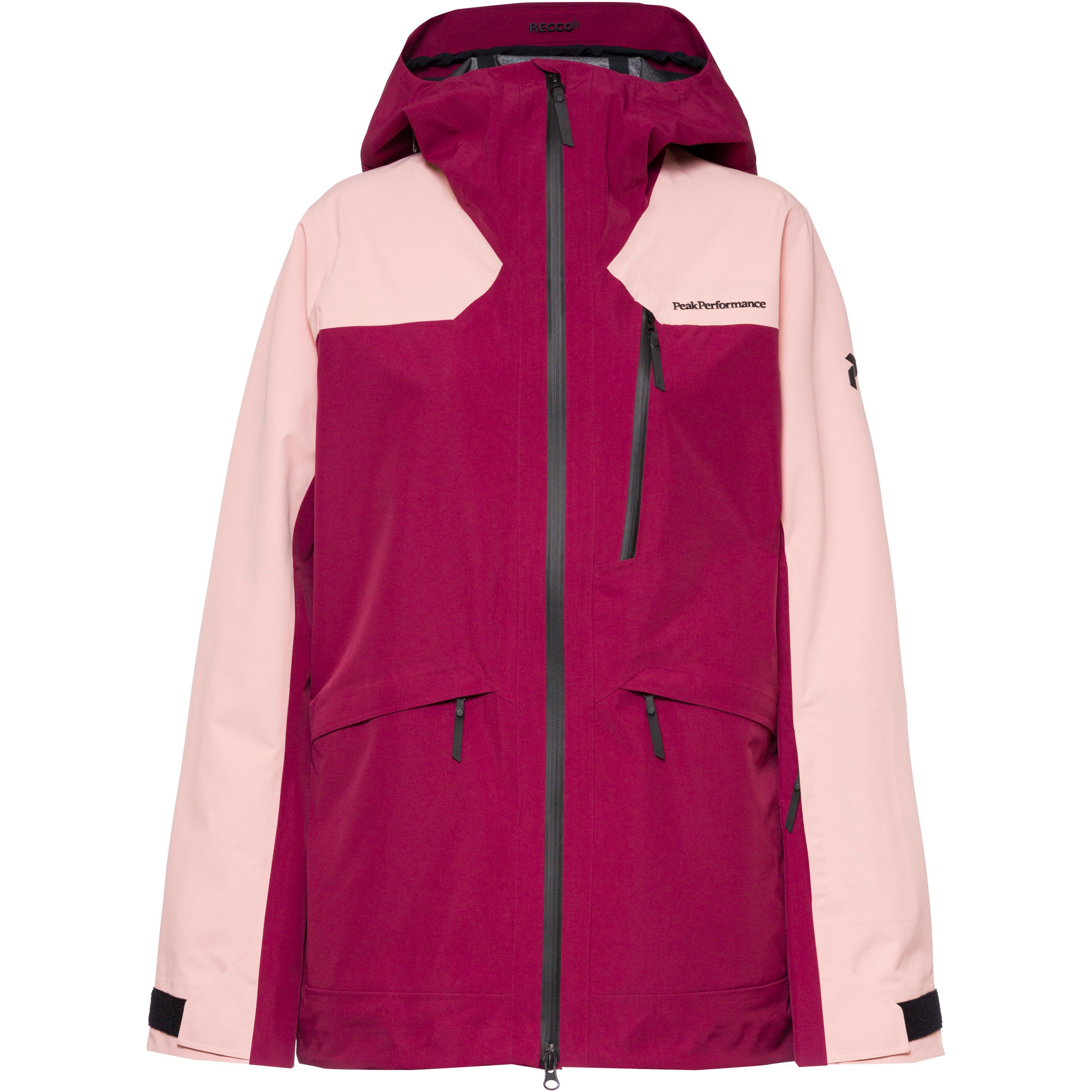 Peak Performance Vertec Hardshelljacke Damen - vertical zenith-peach