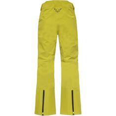 Rückansicht von Dynafit GORE-TEX RIDGE Skitourenhose Herren golden lime