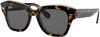 RAY-BAN State Street Brille - vana on transparent brown-dark grey