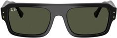 Rückansicht von RAY-BAN Lukas Flacko Sonnenbrille black-green