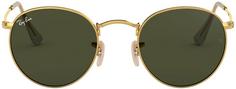 Rückansicht von RAY-BAN Round Metal Sonnenbrille arista-green
