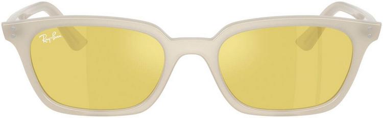 RAY-BAN RAY-BAN Zaya Brille - cloudy warm white-yellow mirror flash gold - 0 | SportScheck