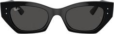 Rückansicht von RAY-BAN Zena Sonnenbrille black-dark grey