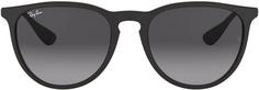 Rückansicht von RAY-BAN Erika Sonnenbrille rubber black