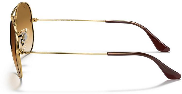 RAY-BAN RAY-BAN Aviator Brille - arista-clear gradient brown - 0 | SportScheck