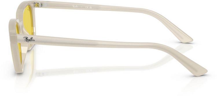 RAY-BAN RAY-BAN Zaya Brille - cloudy warm white-yellow mirror flash gold - 0 | SportScheck