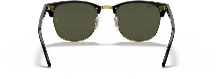 RAY-BAN RAY-BAN Clubmaster Brille - black on arista-green - 1 | SportScheck
