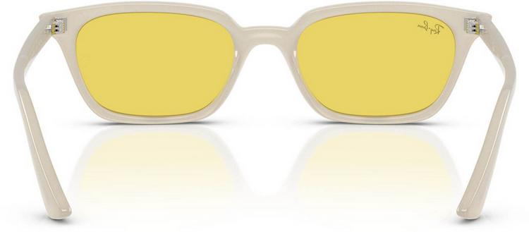 RAY-BAN RAY-BAN Zaya Brille - cloudy warm white-yellow mirror flash gold - 1 | SportScheck