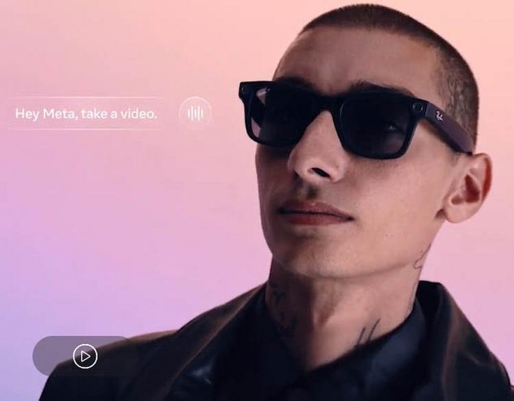 RAY-BAN RAY-BAN META Skyler Brille - shiny black - 2 | SportScheck