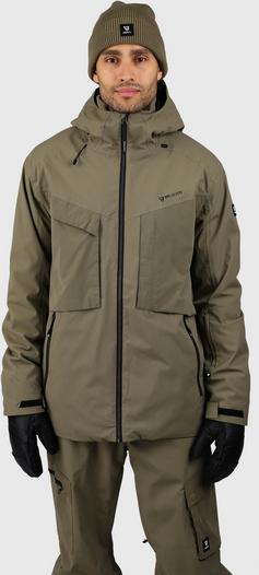 Rückansicht von Brunotti Bodish Skijacke Herren dusky green