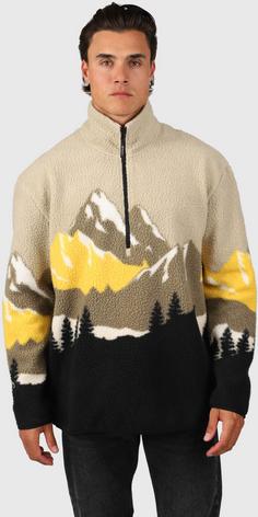 Rückansicht von Brunotti Rodrigo Fleeceshirt Herren black