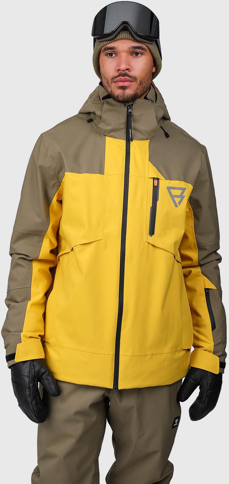 Brunotti Brunotti Kanisher Skijacke Herren - lemon curry - 0 | SportScheck