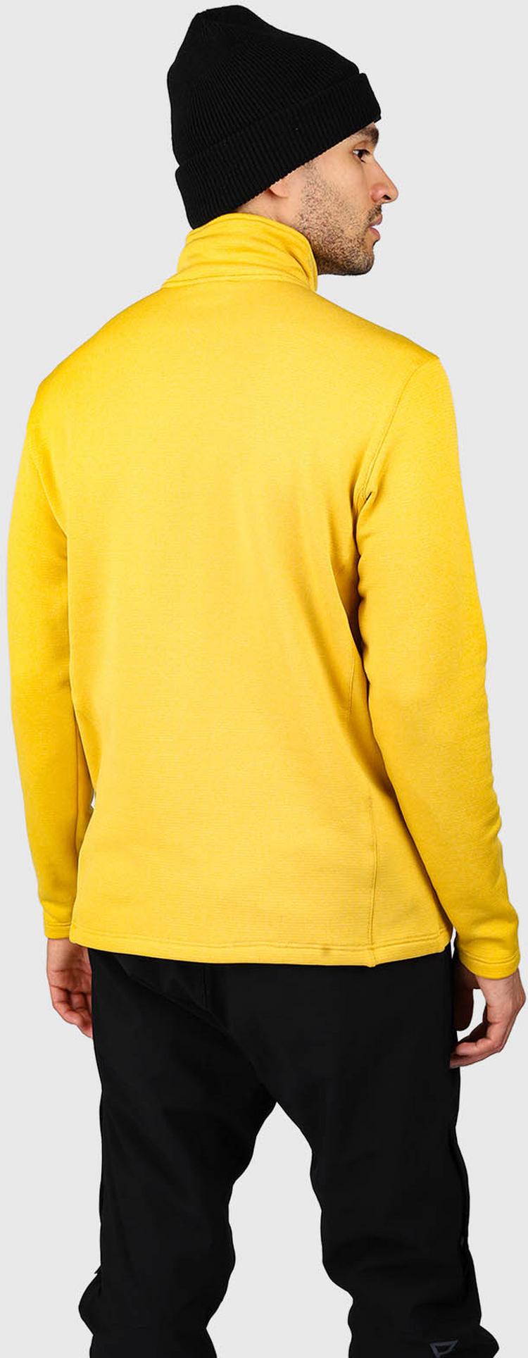 Brunotti Brunotti Daronst Fleeceshirt Herren - lemon curry - 1 | SportScheck