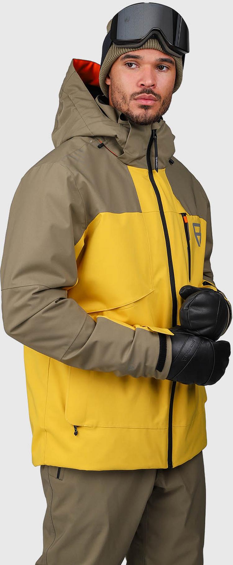 Brunotti Brunotti Kanisher Skijacke Herren - lemon curry - 2 | SportScheck