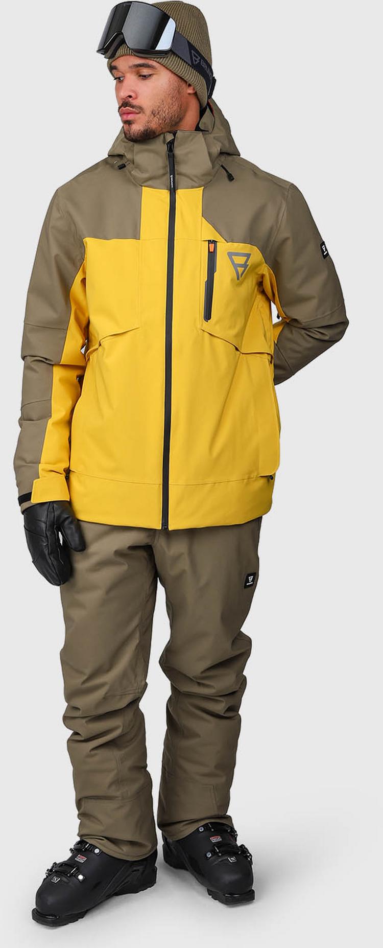 Brunotti Brunotti Kanisher Skijacke Herren - lemon curry - 3 | SportScheck