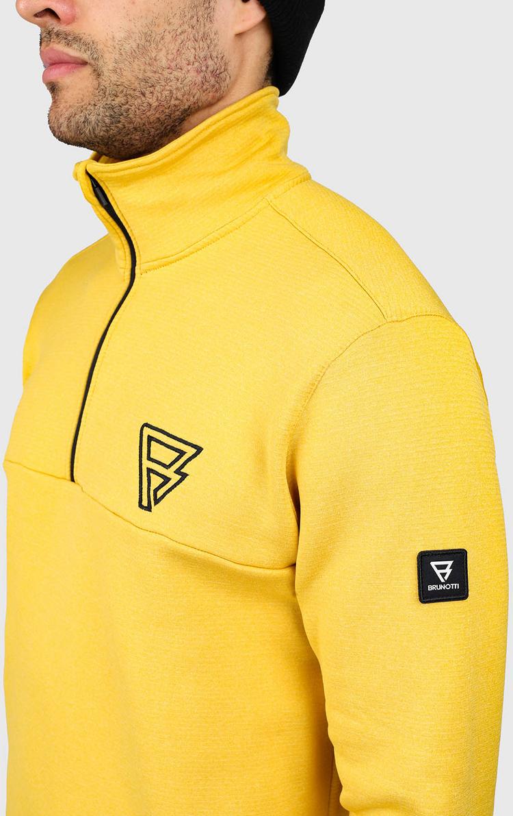 Brunotti Brunotti Daronst Fleeceshirt Herren - lemon curry - 5 | SportScheck