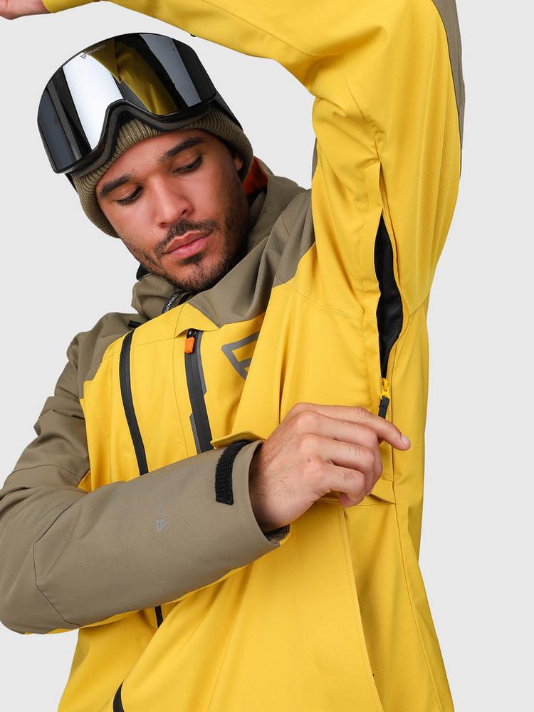 Brunotti Brunotti Kanisher Skijacke Herren - lemon curry - 5 | SportScheck