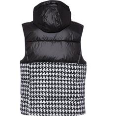 Rückansicht von McKinley Sienna Steppweste Damen black night-aop