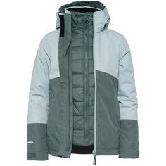McKinley Allalin 3-1 III Doppeljacke Kinder green dark
