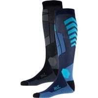 P.A.C. SKI TECH PRO 2P Socken Herren - black-navy