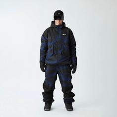 Rückansicht von Picture CITRIK Skijacke Herren retro fusion print