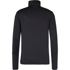 Rückansicht von McKinley Fudji Langarmshirt Herren black night-green li