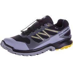 Salomon GTX XA FLYER GORE-TEX Trailrunning Schuhe Herren black-castlerock-powder giallo
