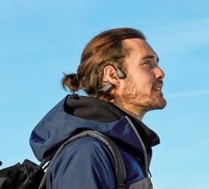 Rückansicht von Shokz Open Run Pro 2 Mini Kopfhörer black