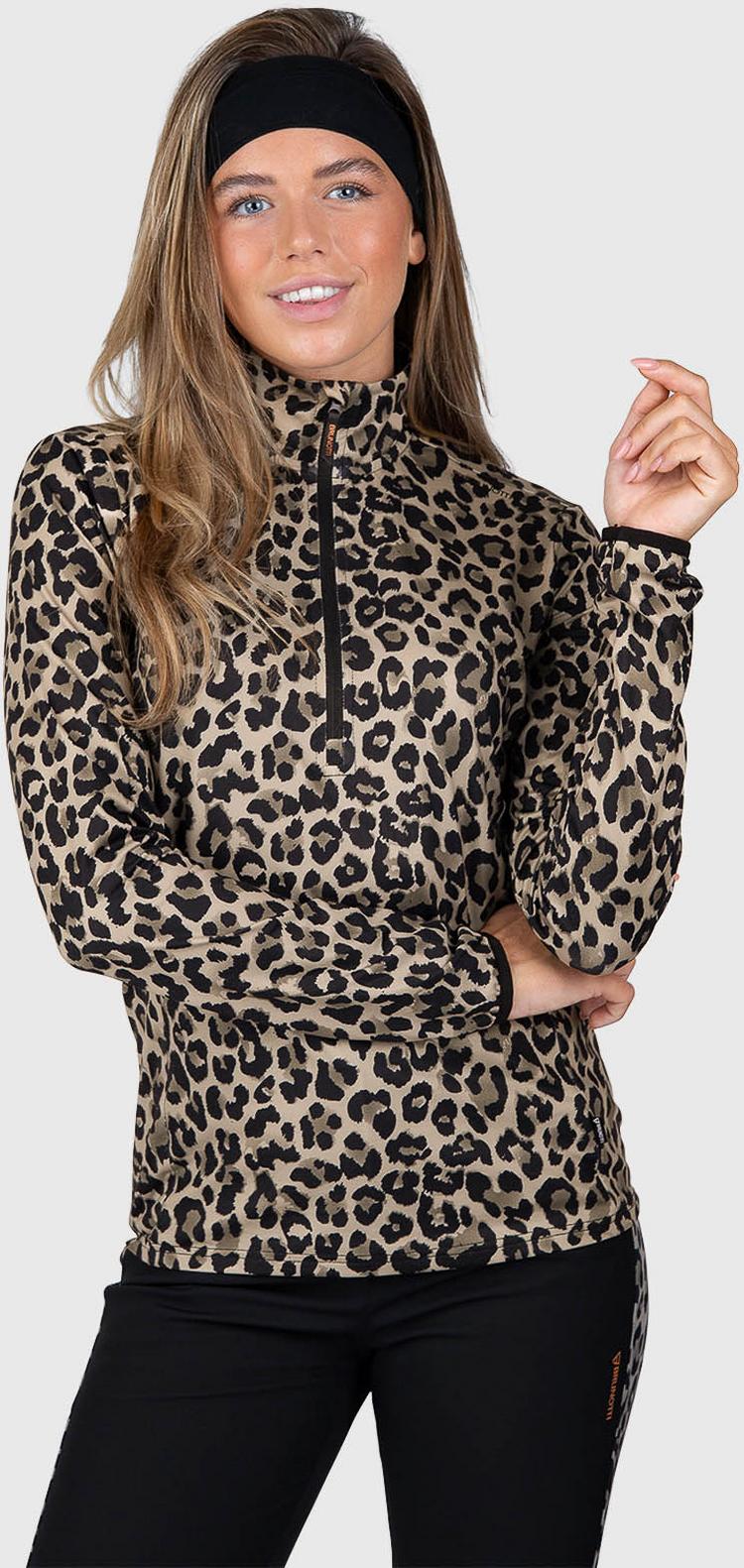 Brunotti Brunotti Rodika Fleeceshirt Damen - wild thing fungi - 0 | SportScheck