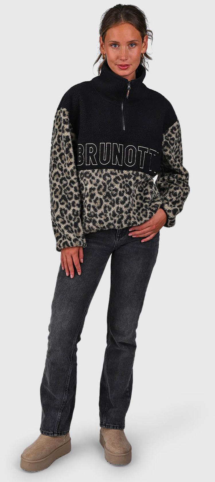 Brunotti Brunotti Chondra Fleeceshirt Damen - polar fungi - 3 | SportScheck