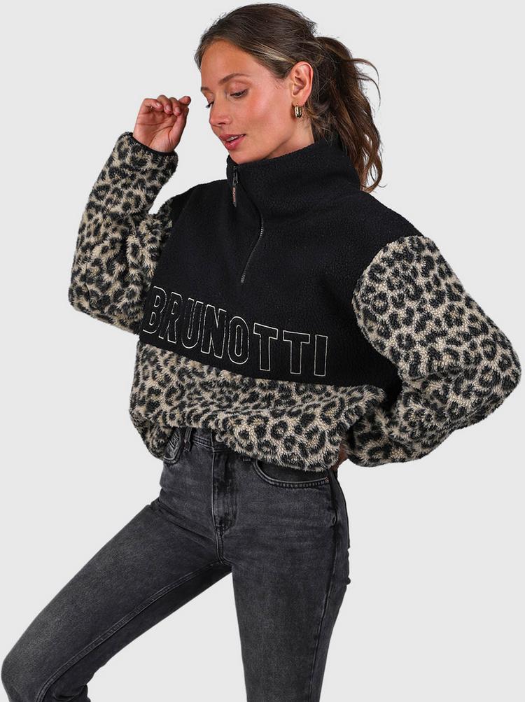 Brunotti Brunotti Chondra Fleeceshirt Damen - polar fungi - 4 | SportScheck