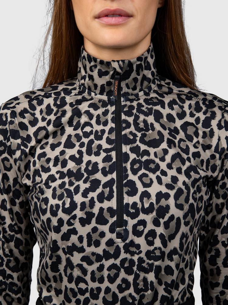 Brunotti Brunotti Rodika Fleeceshirt Damen - wild thing fungi - 5 | SportScheck