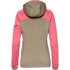 Rückansicht von Dynafit Merino Tour Wool Thermal Fleecejacke Damen cabana