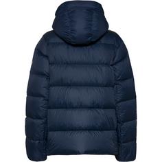 Rückansicht von Peak Performance Frost Daunenjacke Damen blue shadow