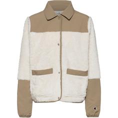 CHAMPION Fleecejacke Damen ivory canvas