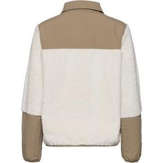 Rückansicht von CHAMPION Fleecejacke Damen ivory canvas