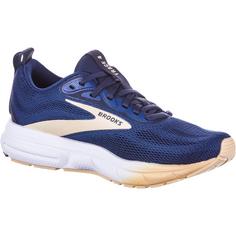 Rückansicht von Brooks Trace 4 Laufschuhe Damen navy-apricot-peacoat