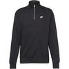 Nike Club Sweatshirt Herren - black-black-white