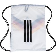 Rückansicht von adidas DFB GYMSACK Turnbeutel white-black-multco