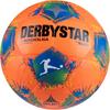 Derbystar BUNDESLIGA BRILLANT HIGH VIS.25 Fu&szlig;ball - orange blau pink