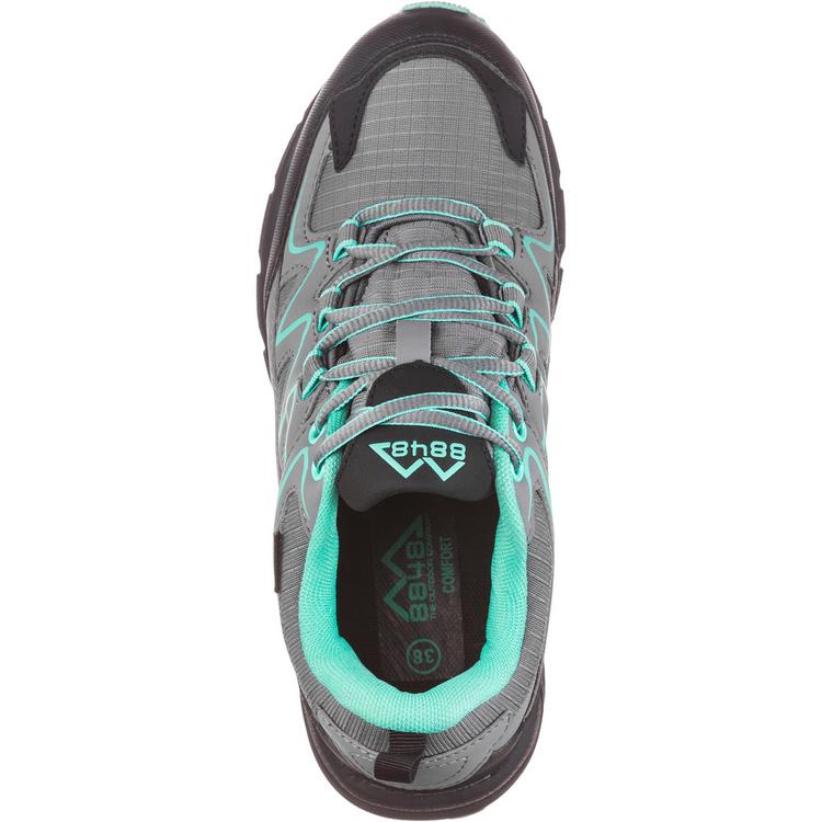 8848 Outdoor 8848 Outdoor VOJAGER 2.0 WP Wanderschuhe Damen - grey-black-aqua - 0 | SportScheck