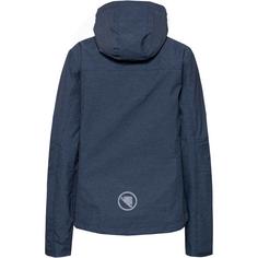 Rückansicht von Endura Hummvee Fahrradjacke Damen midnight navy